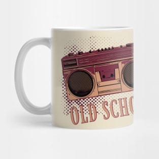 OLD SCHOOL BROWN VINTAGE 1980 Mug